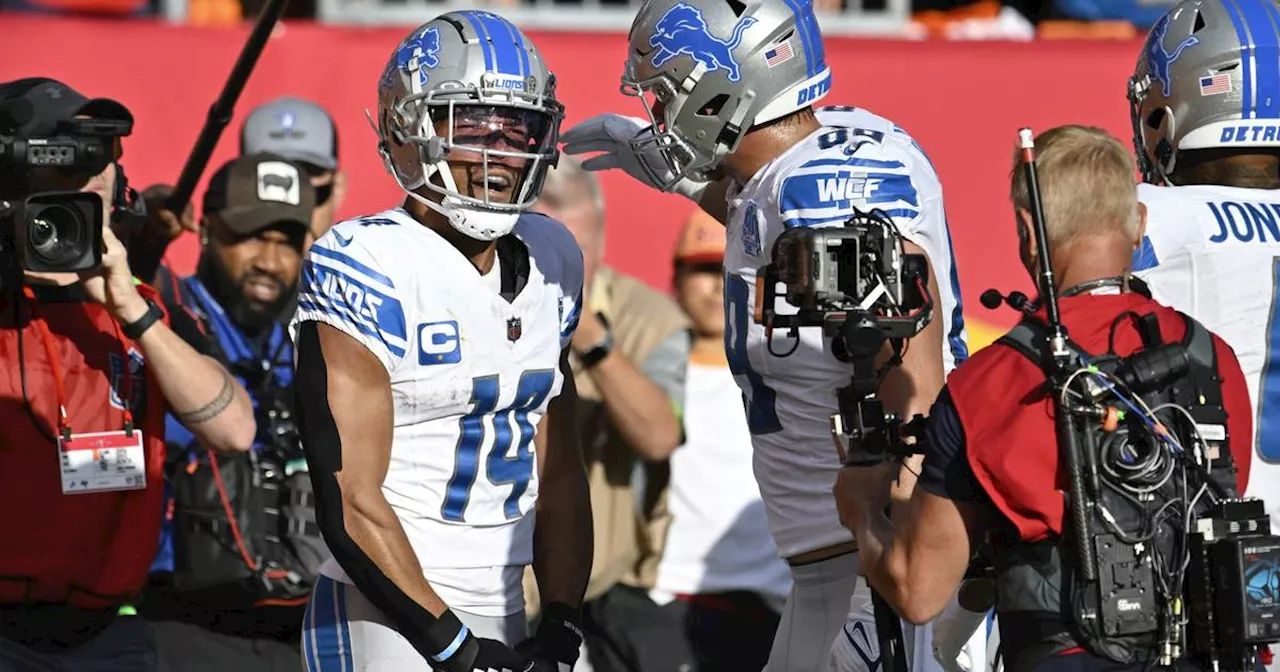 US-Sport: St. Brown mit Touchdown bei fünftem NFL-Sieg der Detroit Lions​