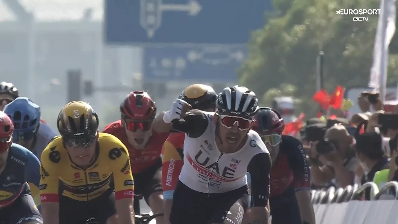 Tour de Guangxi : Juan Sebastian Molano gagne au sprint la 5e étape, Arnaud De Lie 15e