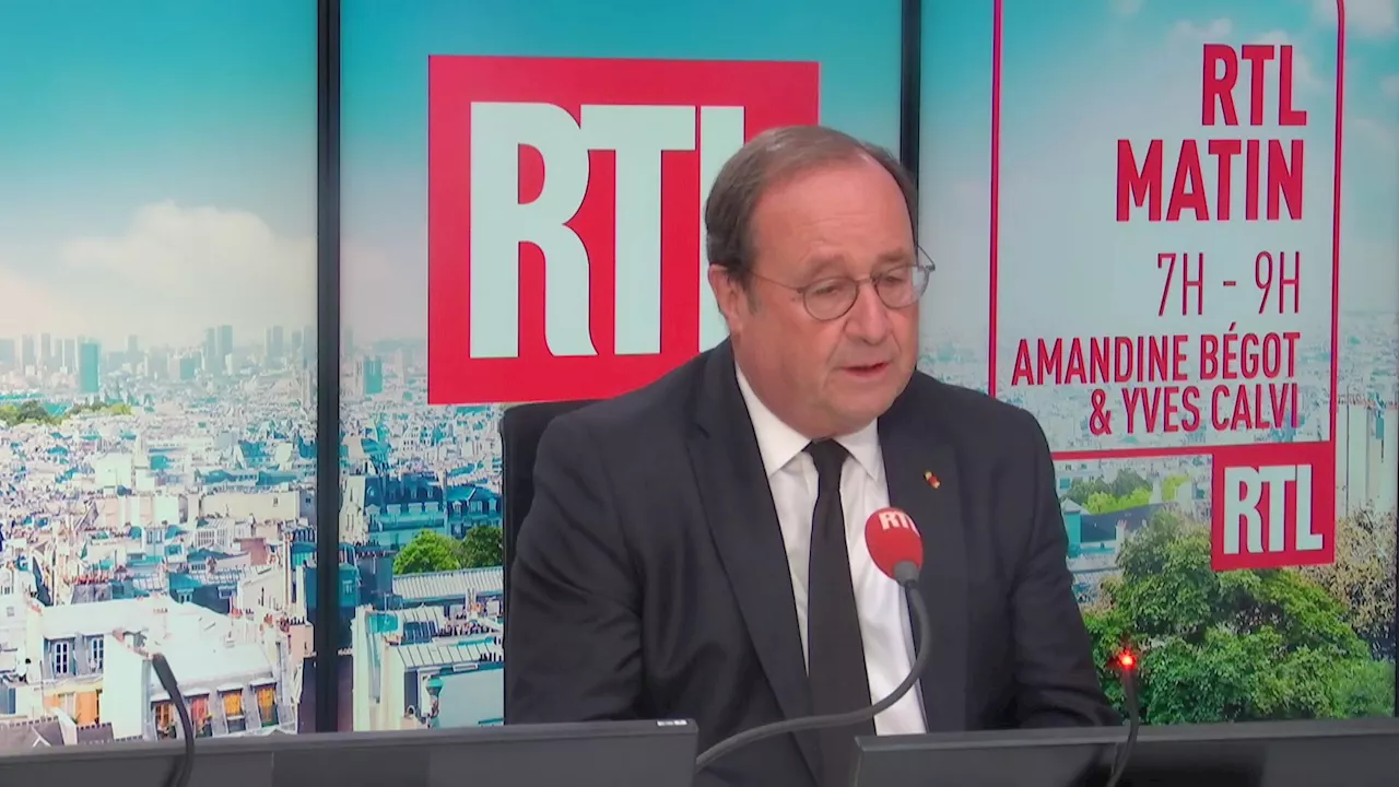 - François Hollande est l'invité exceptionnel de Amandine Bégot