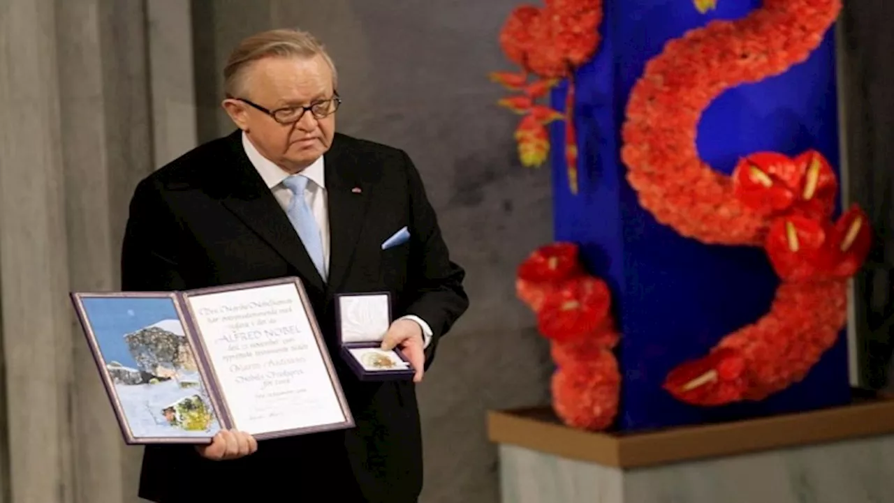 Finnish former president, Nobel Peace laureate Ahtisaari dies at 86 - SABC News