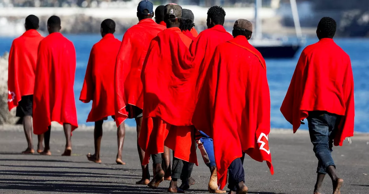 Over 8,500 migrants reach Spain's Canary Islands in two weeks -ministry data