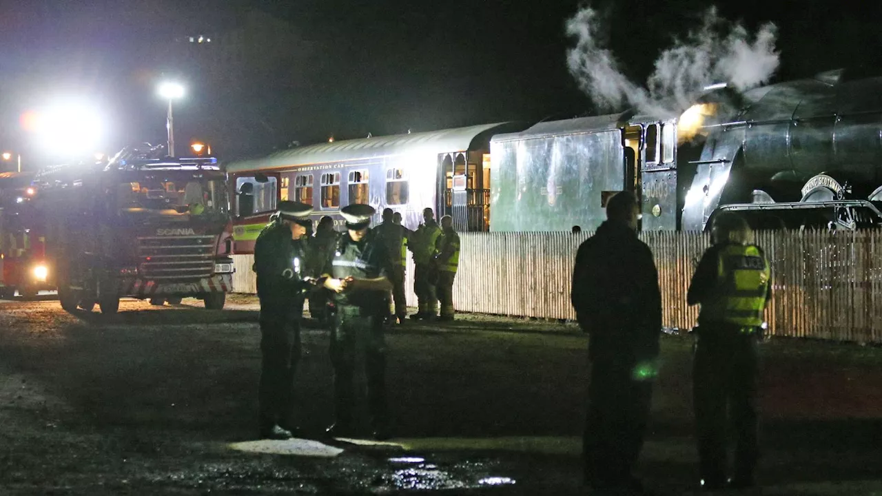 Investigation launched into Flying Scotsman crash in Aviemore that put two people in hospital