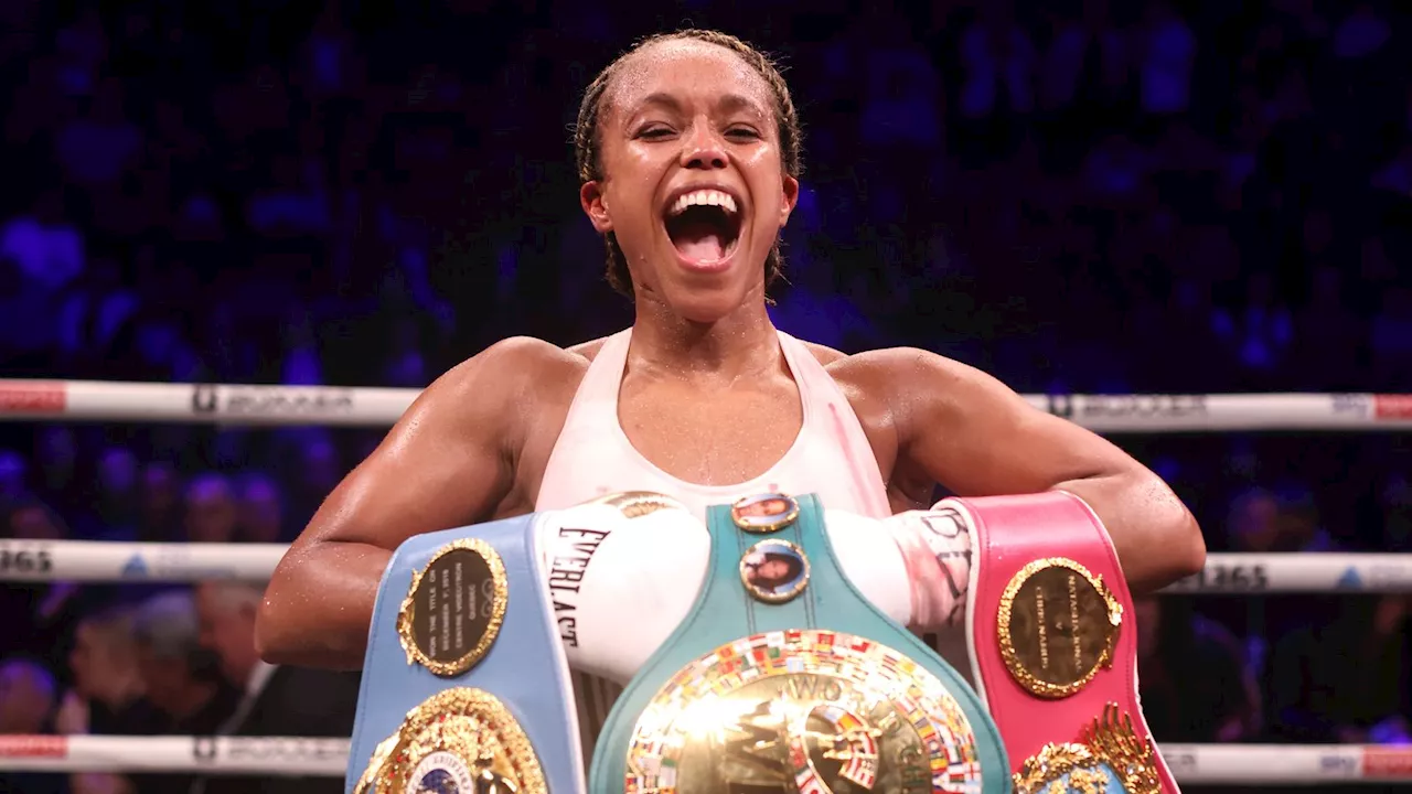 Natasha Jonas makes history by becoming first Black female boxing manager