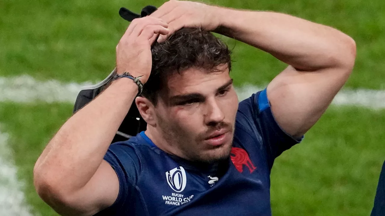 Antoine Dupont: France captain criticises referee after Rugby World Cup loss to South Africa