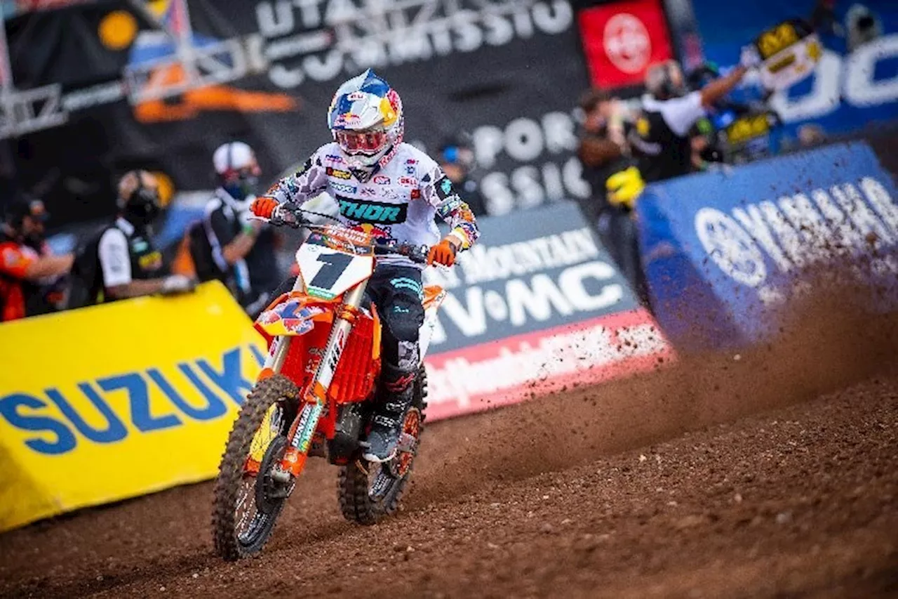 Cooper Webb (KTM) verliert gegen kranken Ken Roczen