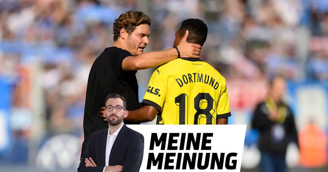 Der BVB muss eine Moukoko-Lösung finden! SPORT1-Kommentar von Patrick Berger