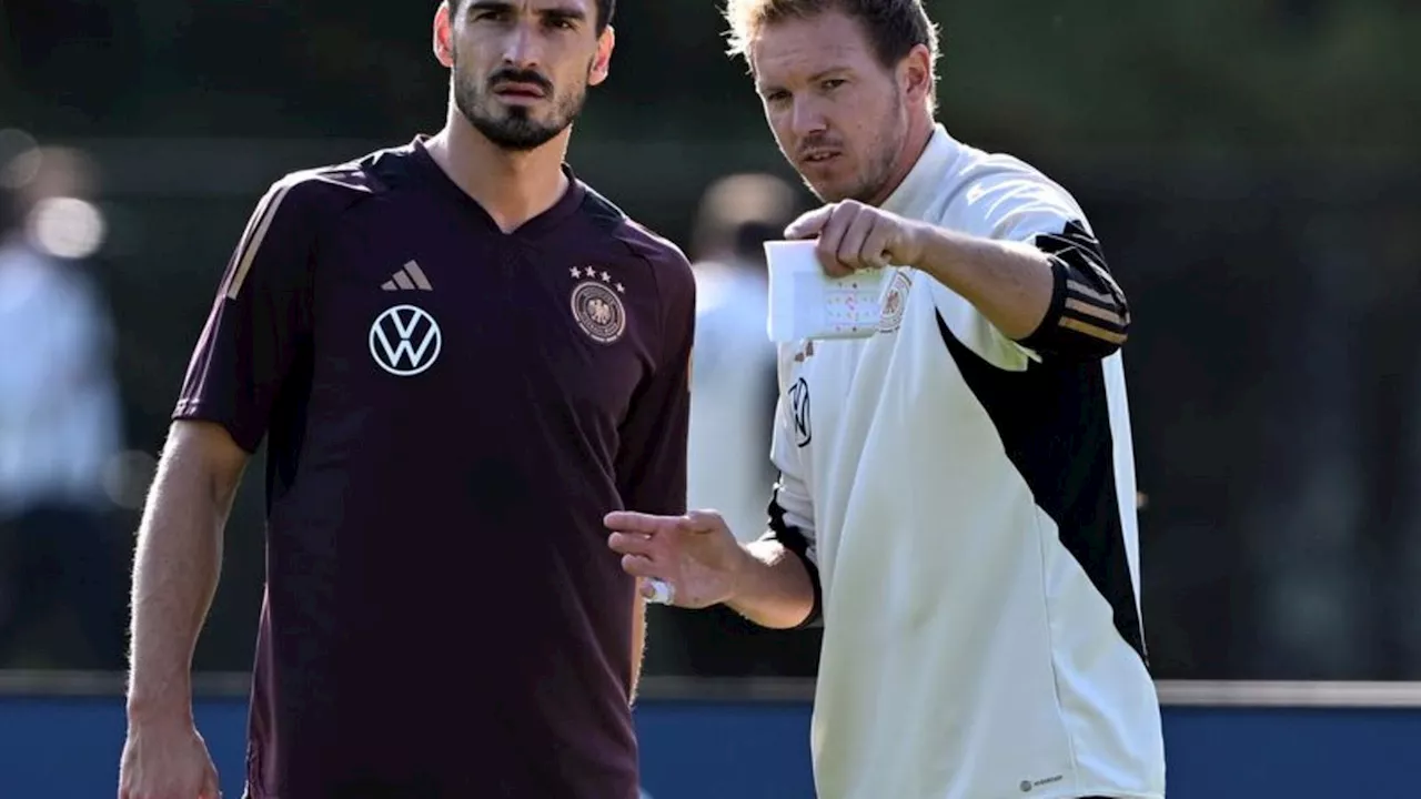 Nationalmannschaft: Diplomatischer Nagelsmann-Balanceakt - Hummels denkt an 2018