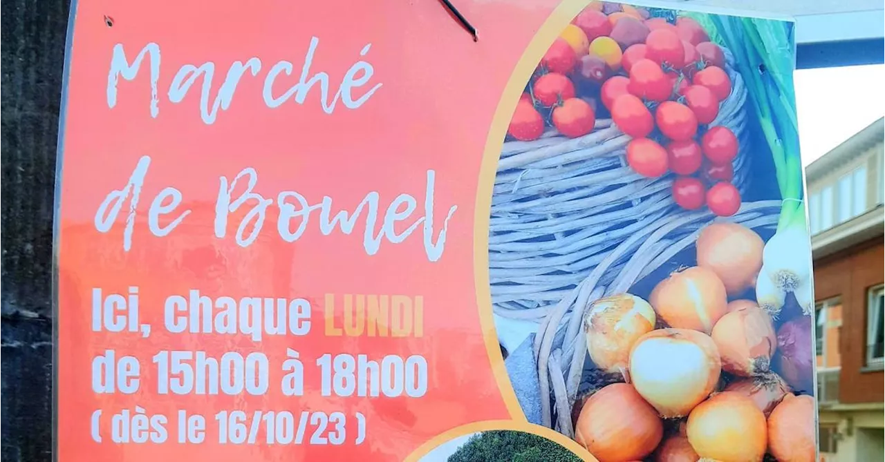 Le marché de Bomel change de jour, un appel aux ambulants est lancé