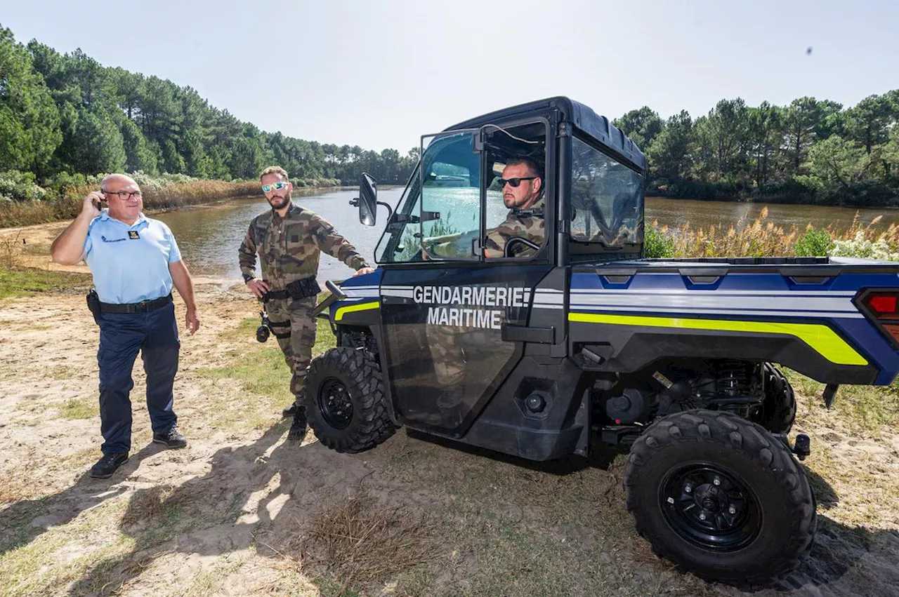 Gironde : un nouveau véhicule est en test à la gendarmerie maritime de Lège-Cap-Ferret