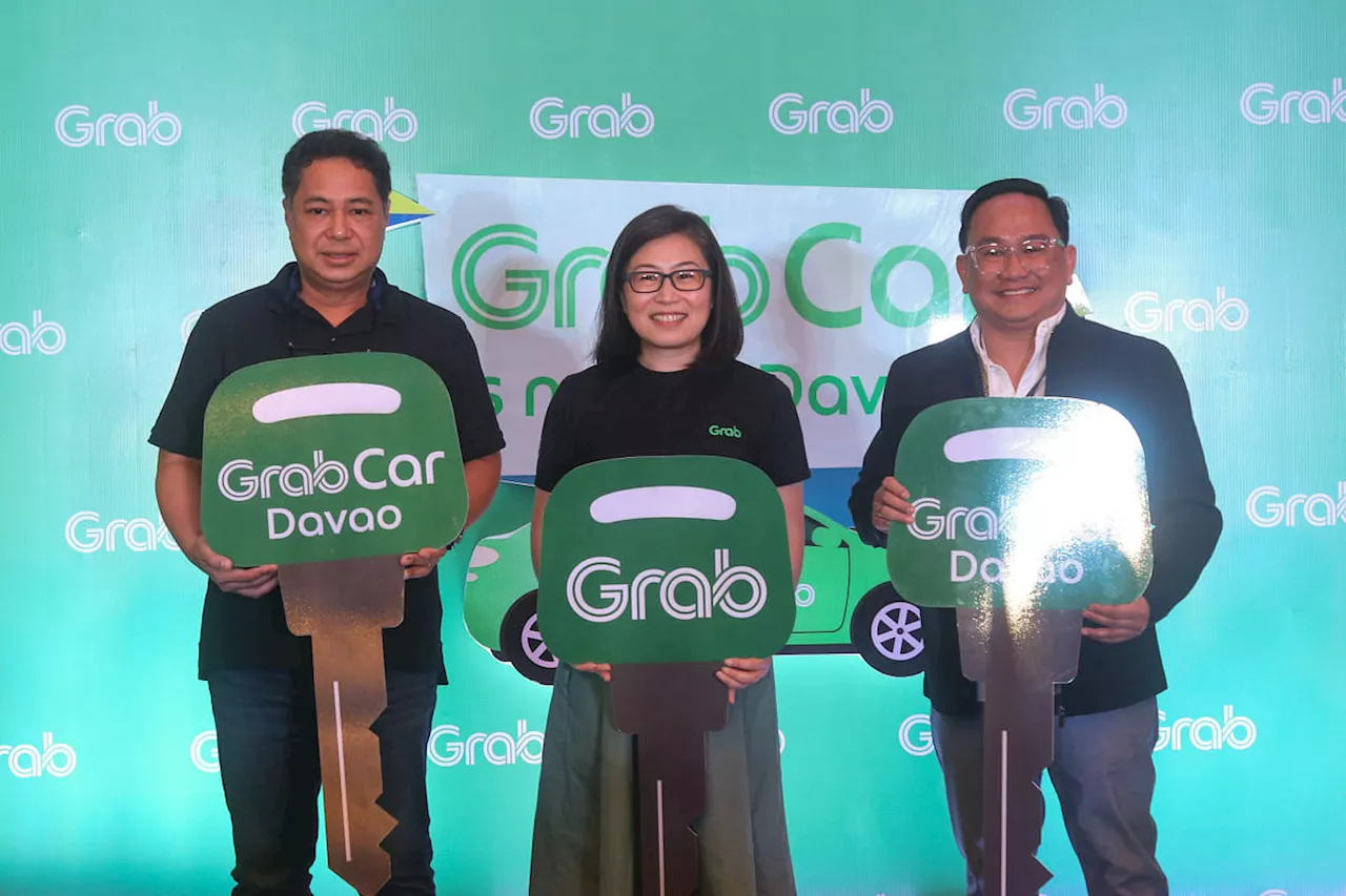 GrabCar hits Davao City streets