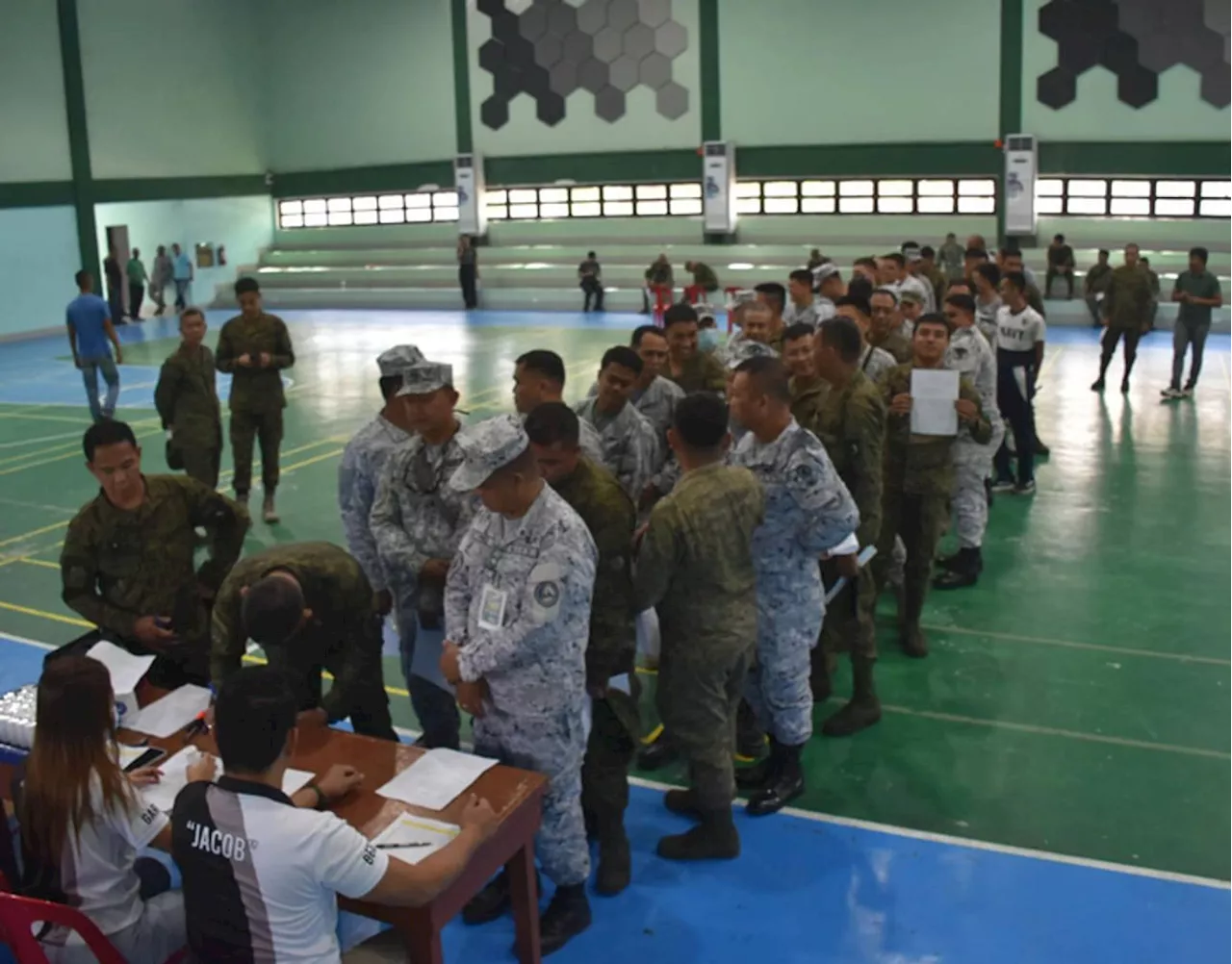 Westmincom personnel undergo random drug test