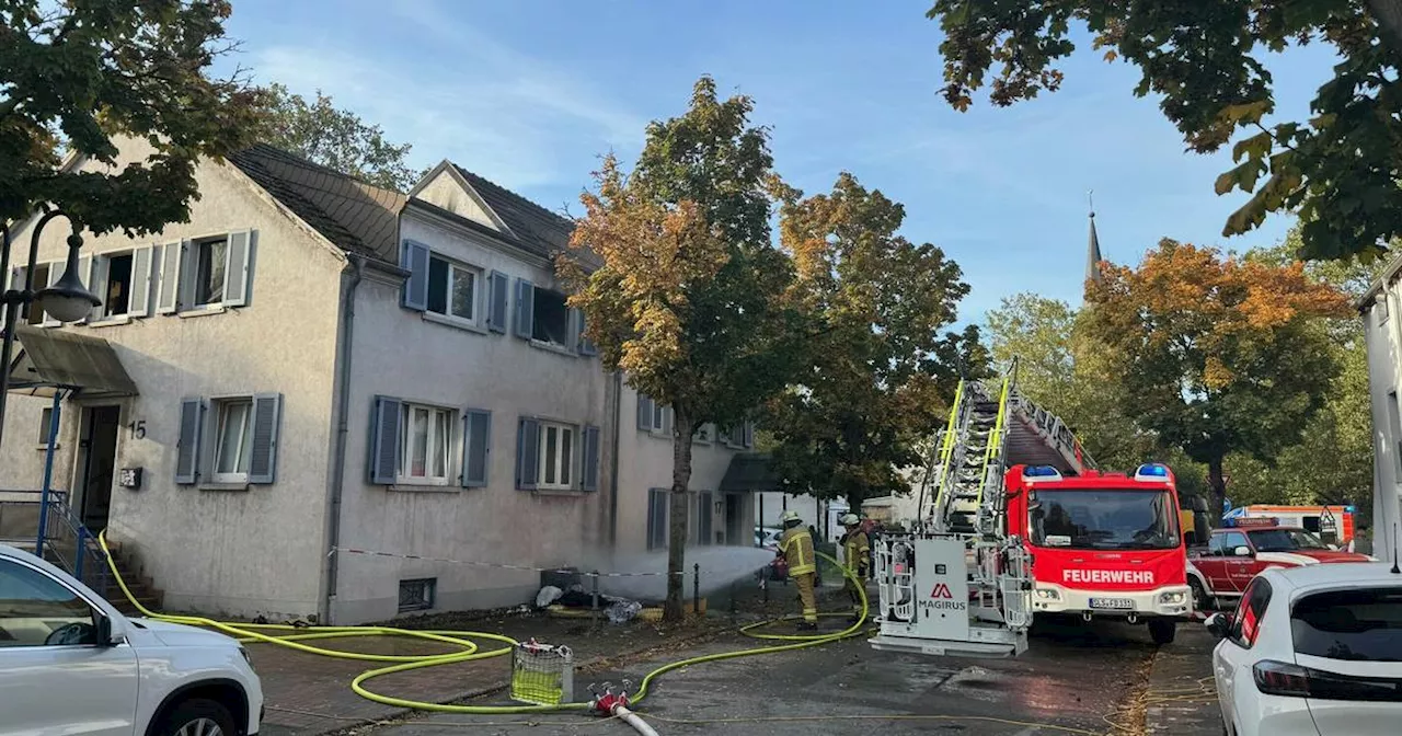 Brand in Dillingen - Feuerwehr rückt zu Großeinsatz aus