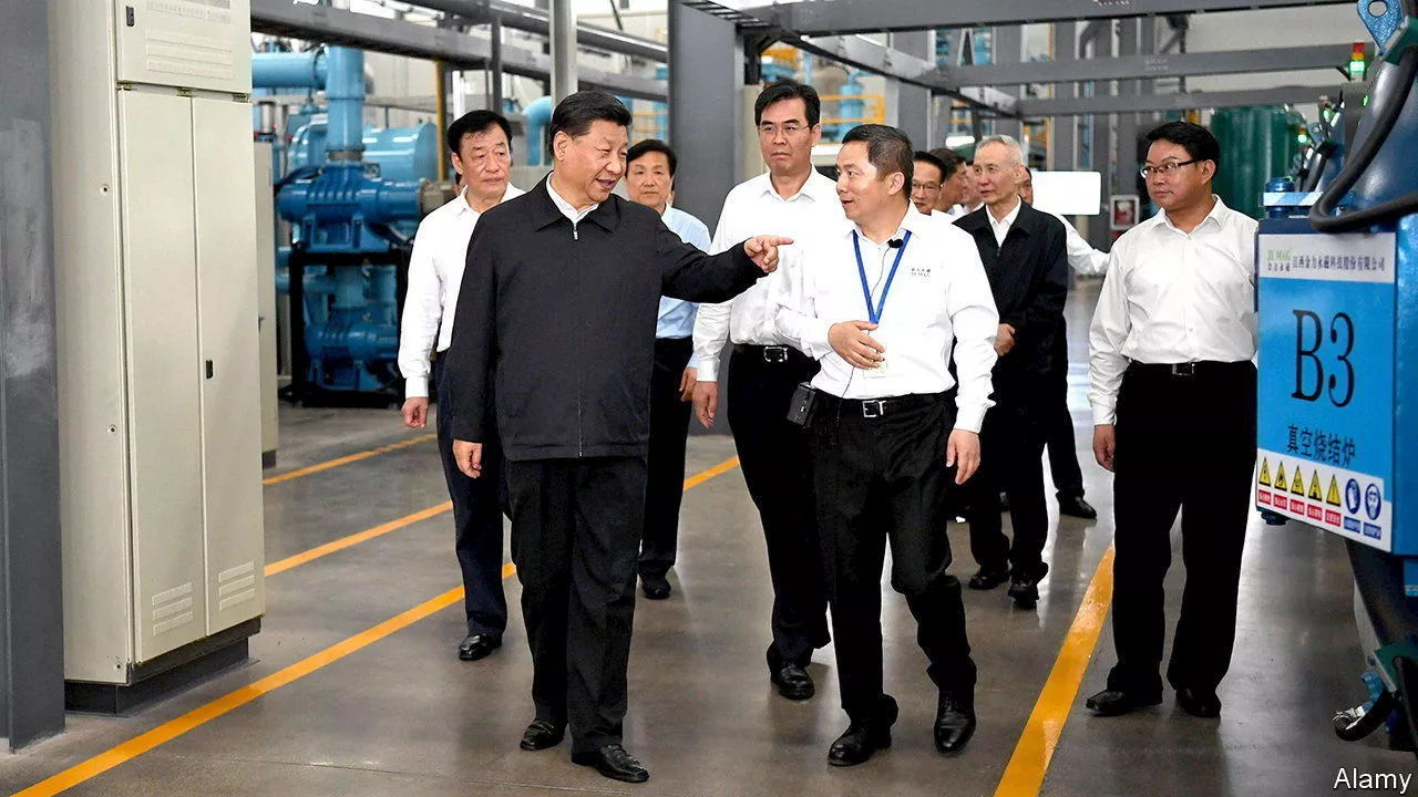 Xi Jinping bumps up the share prices of firms he visits