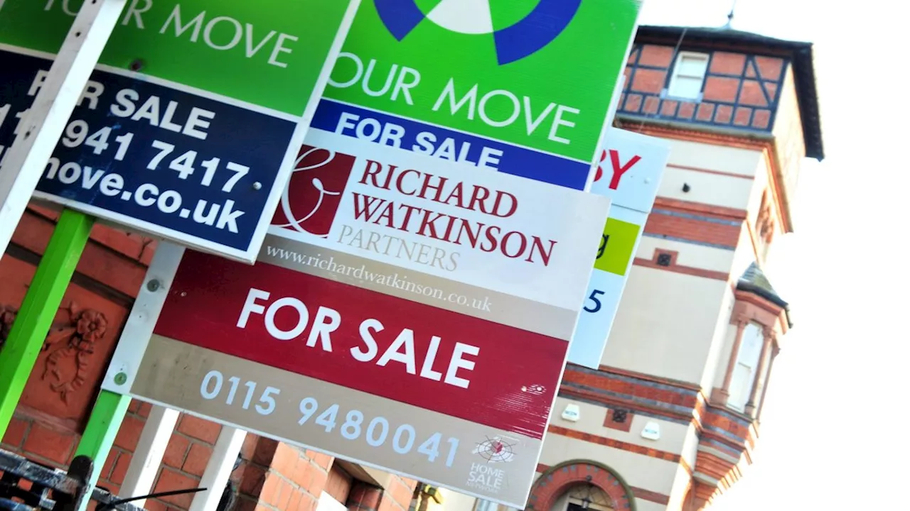 Asking prices for houses grow at weakest rate since 2008