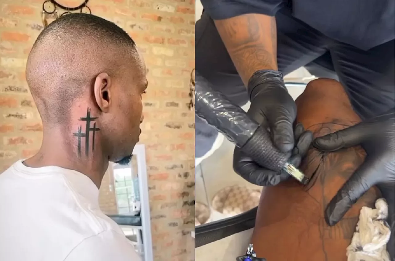 – Orlando Pirates star shows off new tattoos ahead of his return