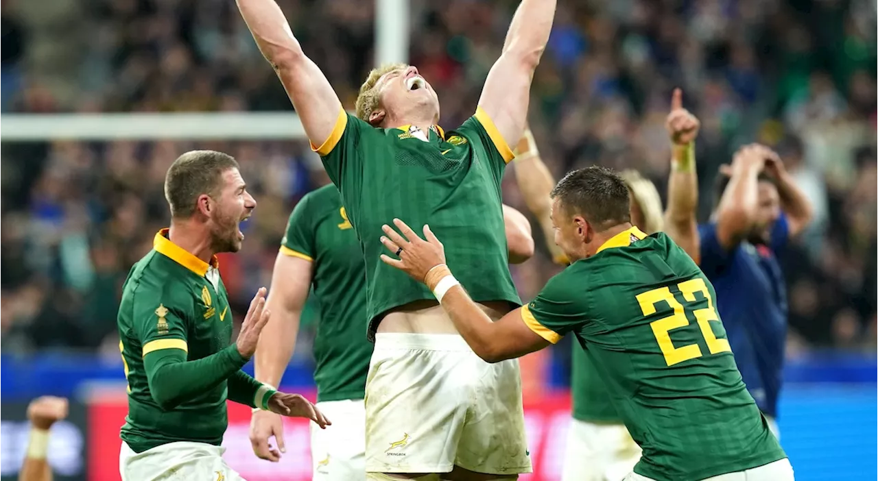 Springboks soar to No 1 in World Rugby rankings!