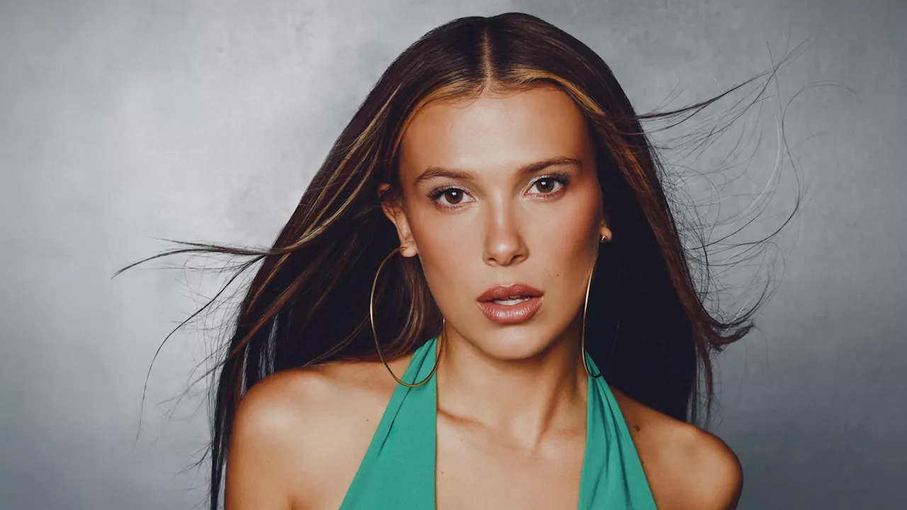 Millie Bobby Brown wows in green for Glamour magazine’s Women of the Year cover...