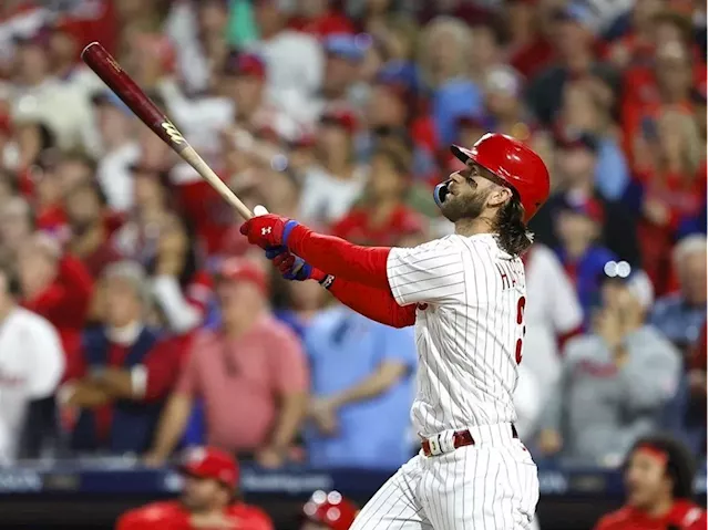 Harper, Schwarber, Castellanos power Phillies past Diamondbacks 5-3 in Game  1 of NLCS –