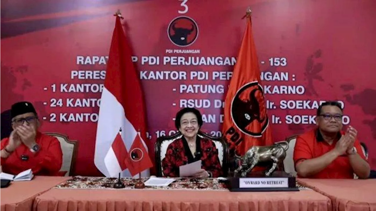 Dipimpin Megawati, PDIP Resmikan 27 Kantor Partai Baru, Satu Rumah Sakit, Patung, dan Jalan Soekarno