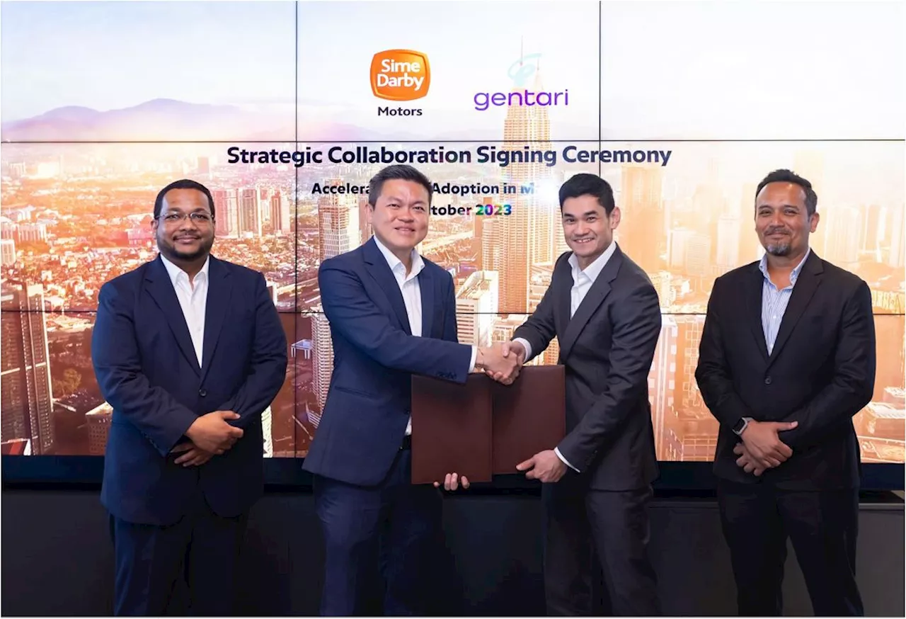 Sime Darby Motors, Gentari bina stesen pengecas EV