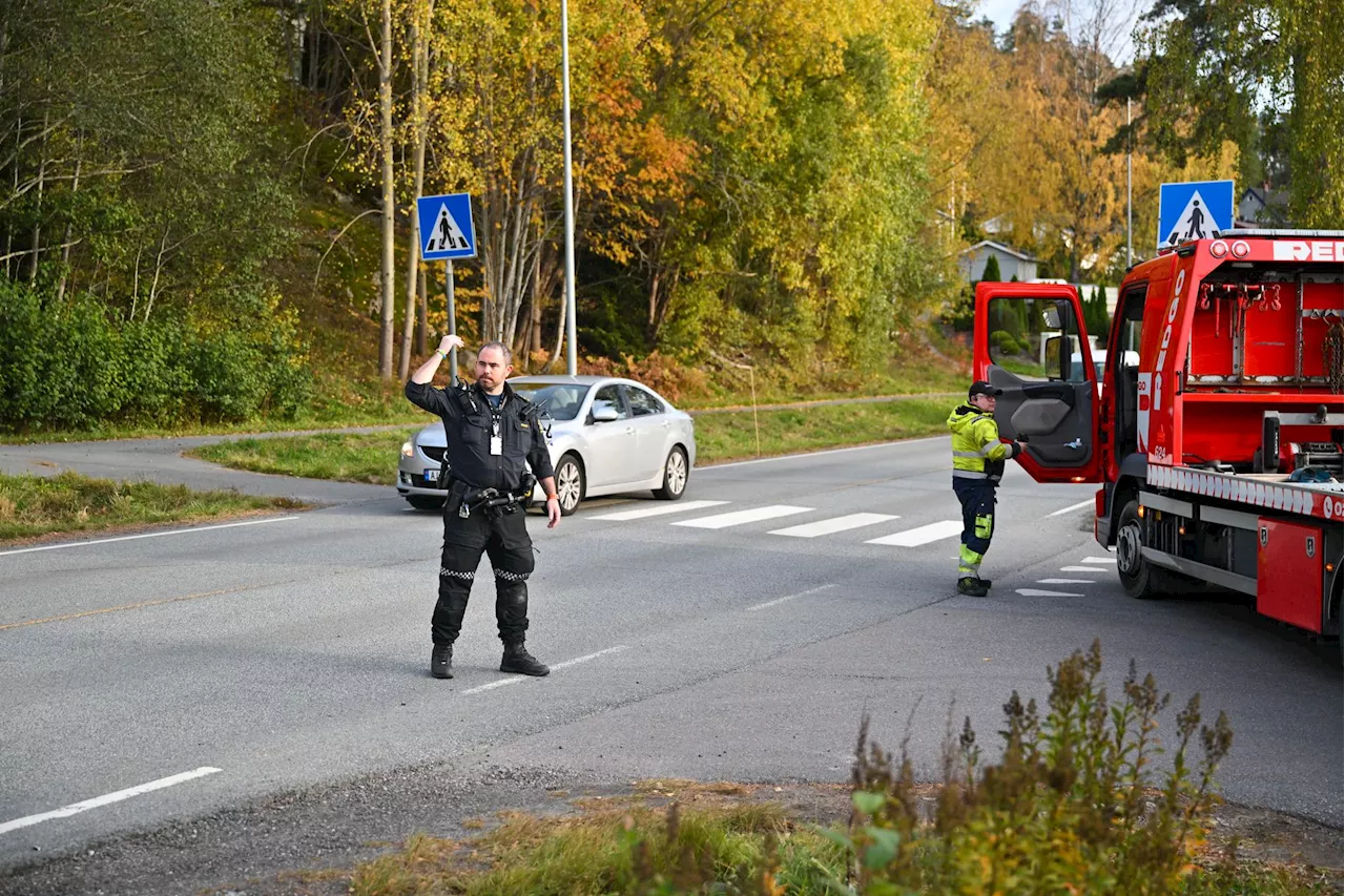 Tre barn påkjørt i Langhus