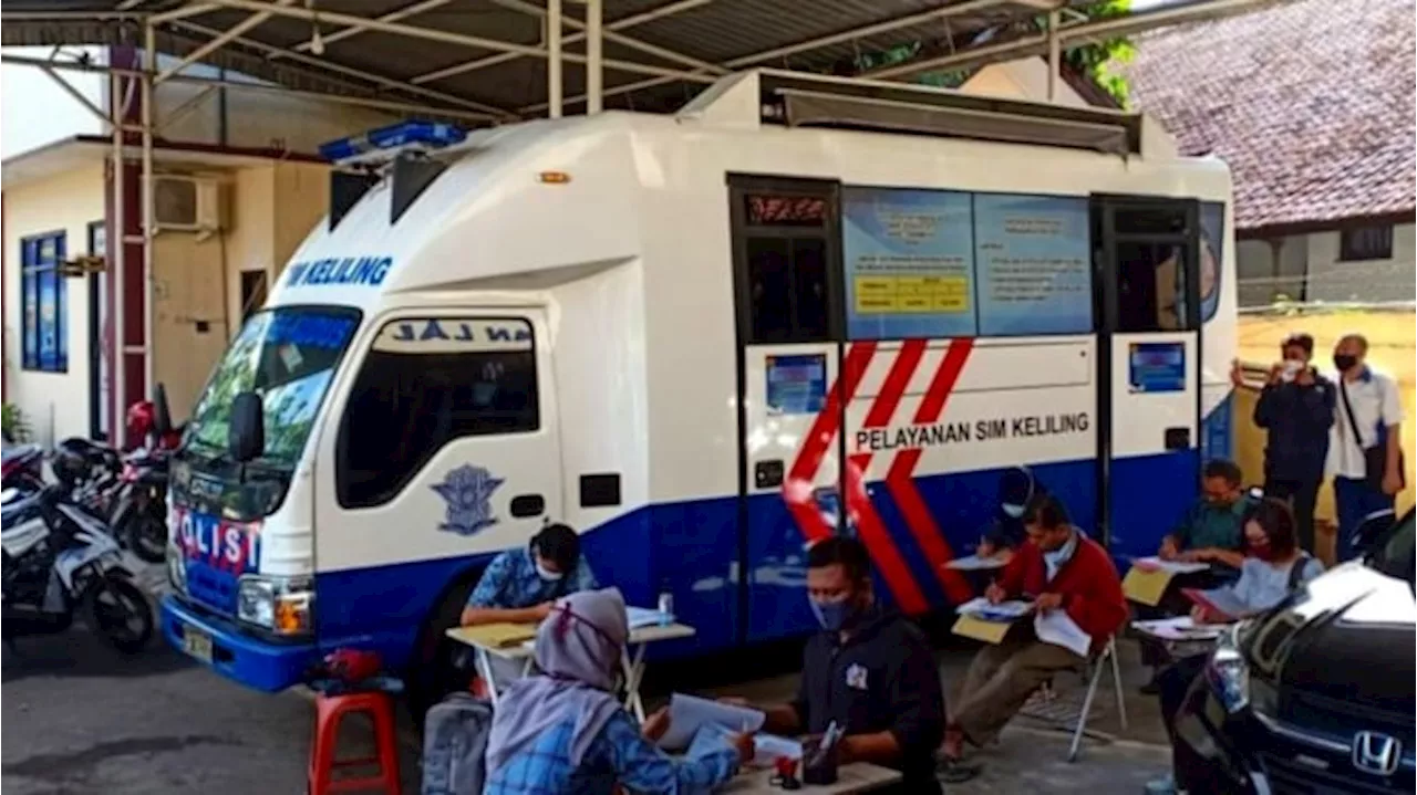 Jadwal Mobil SIM Keliling DKI Jakarta, Bandung, Bogor, Bekasi Selasa 17 Oktober 2023