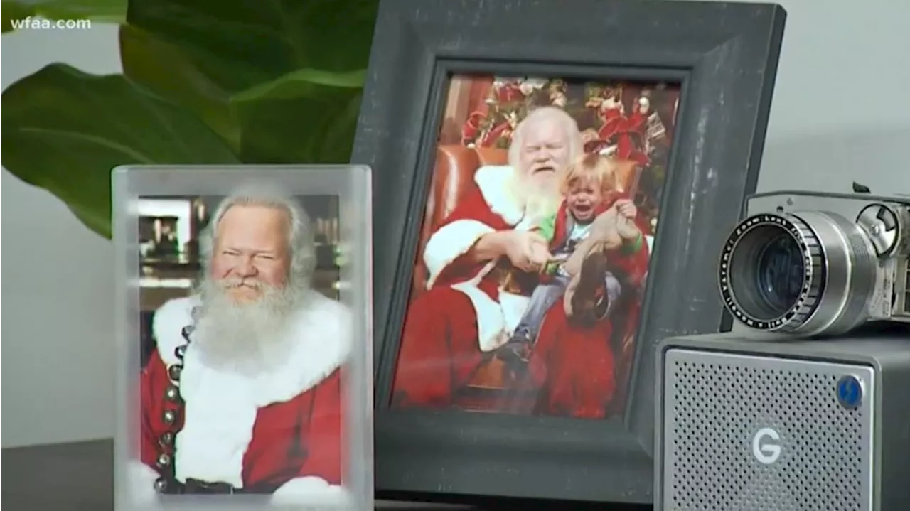 The longtime Dallas NorthPark Center mall Santa has died