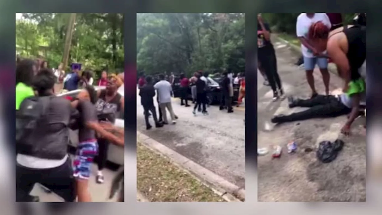 Viral video showing adults, teens fighting near Raines High School sparks community concern