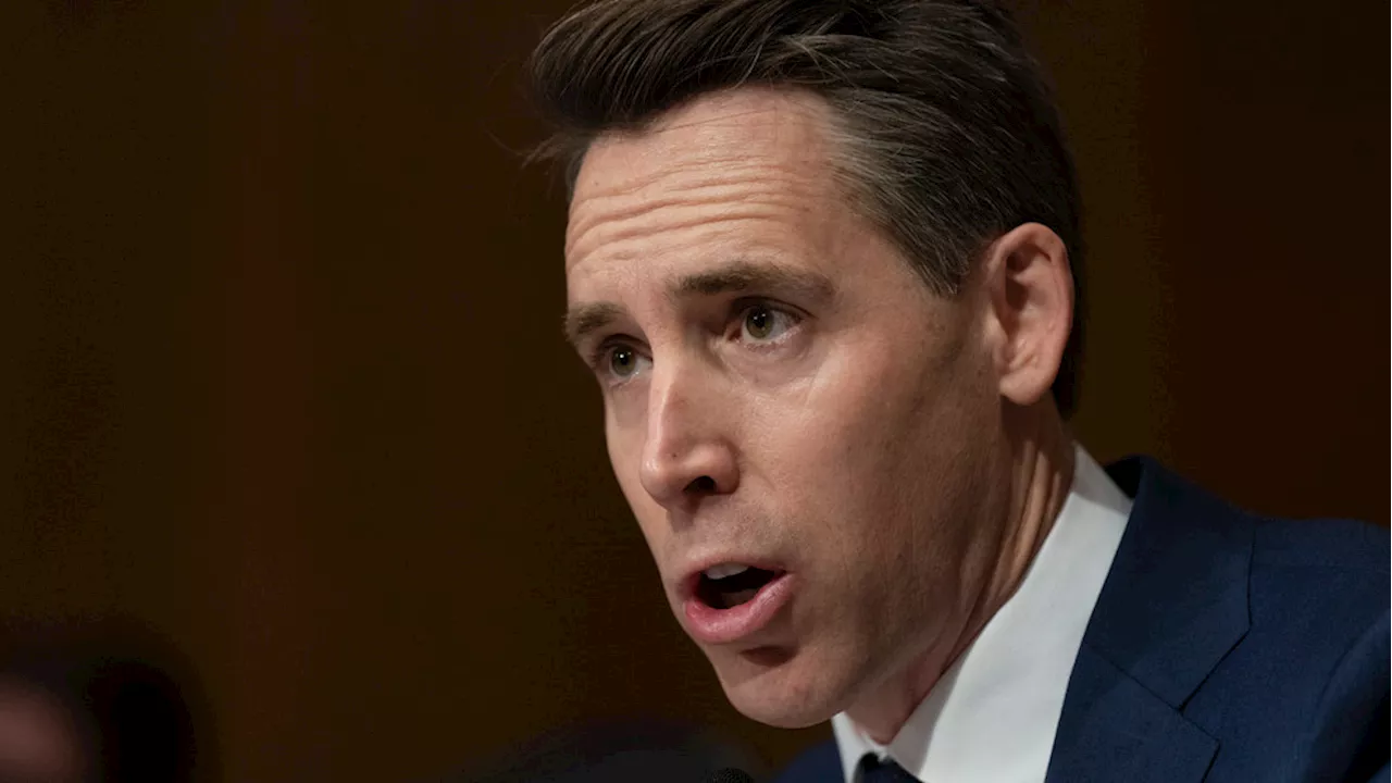 Hawley calls for DOJ probe of anti-Israel campus groups