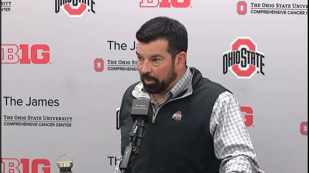 WATCH: Ryan Day holds press conference ahead of Ohio State-Penn State game