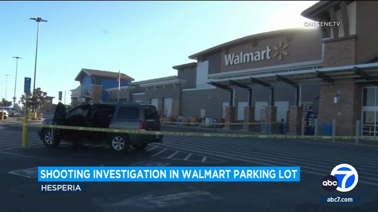 Shooting victim drives himself to Hesperia Walmart seeking help