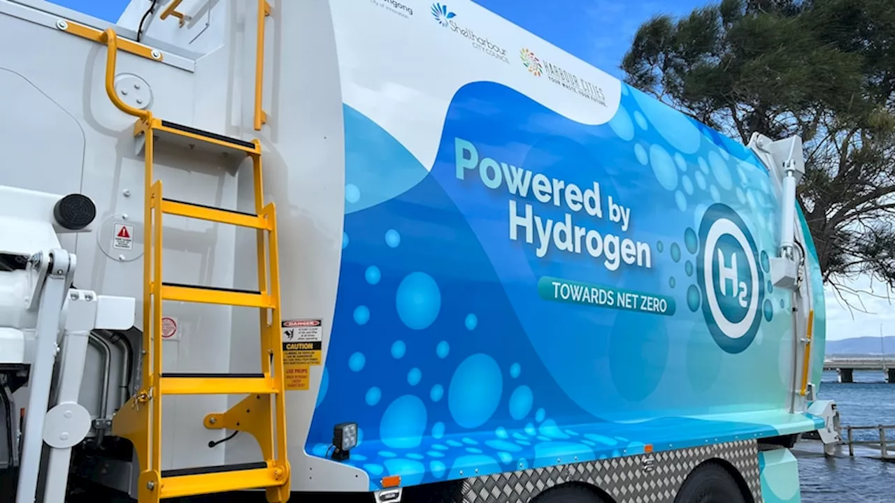 Hydrogen-powered garbage truck hits streets in the Illawarra