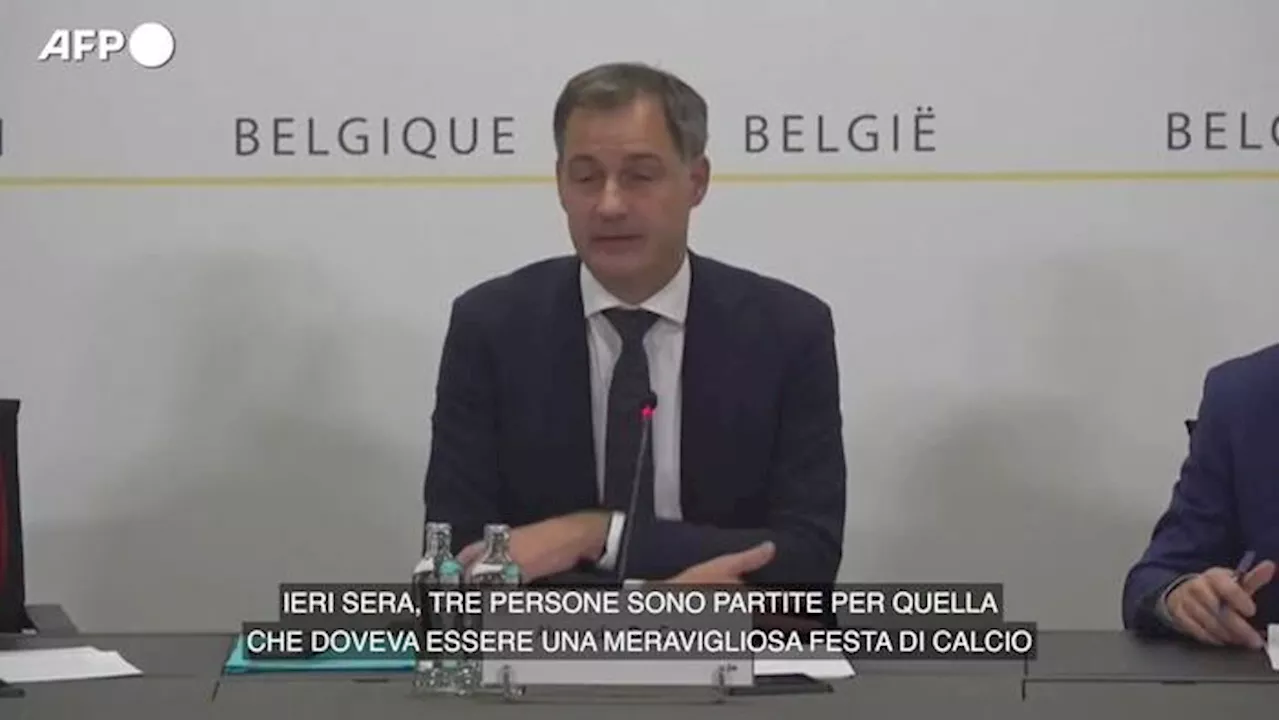 Attacco a Bruxelles, il premier belga: 'Il terrorismo non ci sconfiggera' mai'