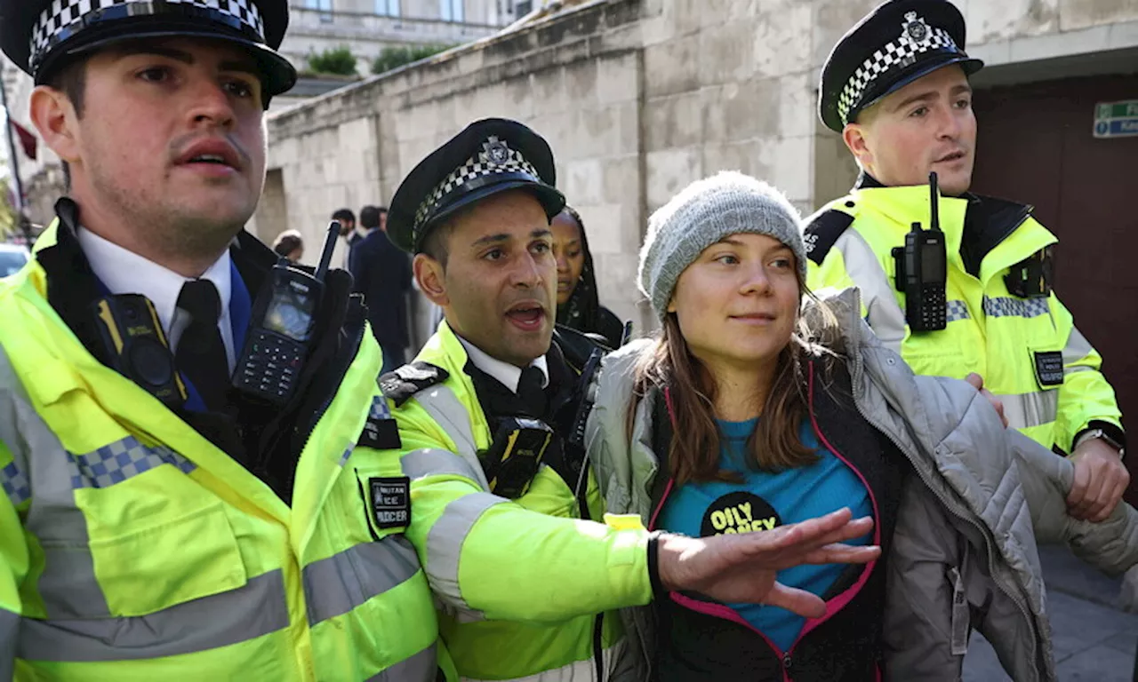 Greta Thunberg arrestata a Londra