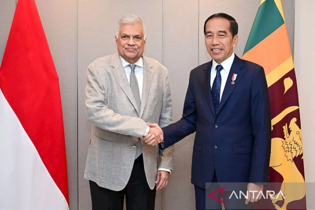 Presiden Jokowi bertemu Presiden Sri Lanka di China, bahas kerja sama