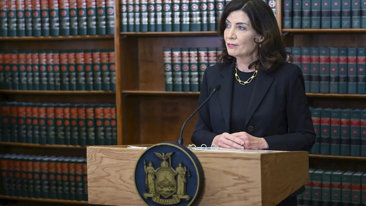 New York Gov. Kathy Hochul says she will travel to Israel on a 'solidarity mission'