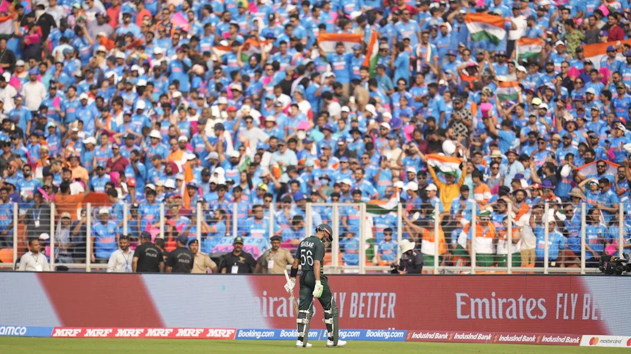 Pakistan complains about 'inappropriate conduct' by fans at Cricket World Cup match against India