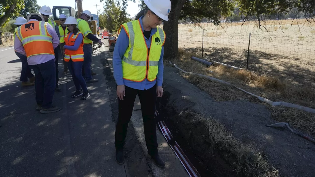 PG&E's plan to bury power lines and prevent wildfires faces opposition because of high rates