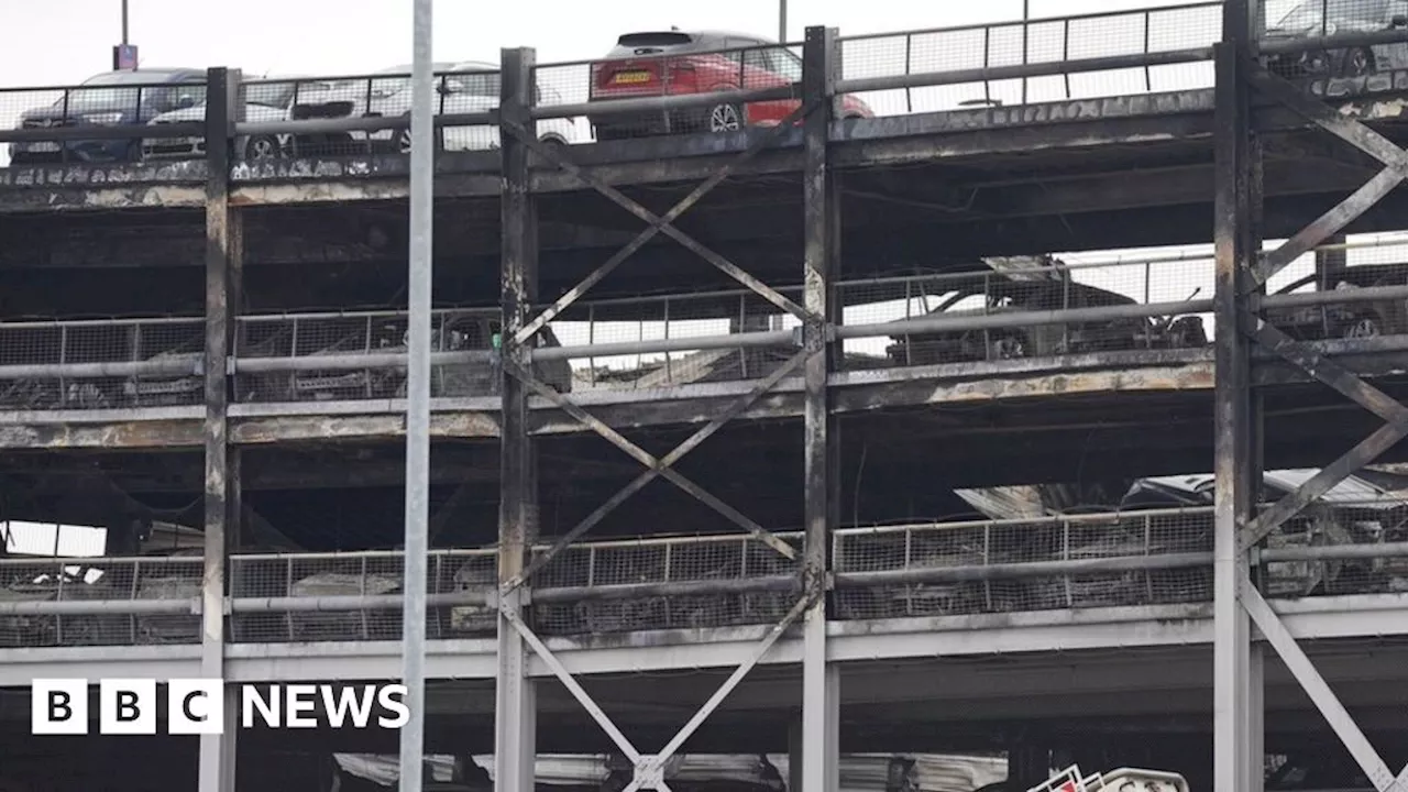 Fire-ravaged Luton Airport car park likely to be demolished