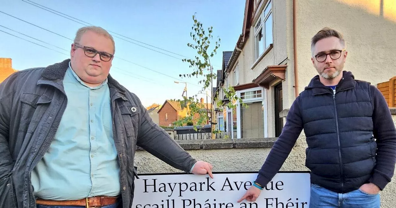 Irish language street signs installed across Belfast with spelling mistakes