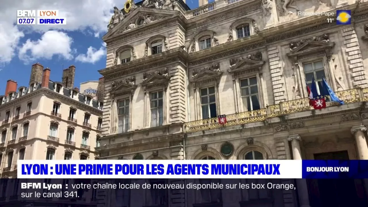 Lyon: une prime pour les agents municipaux