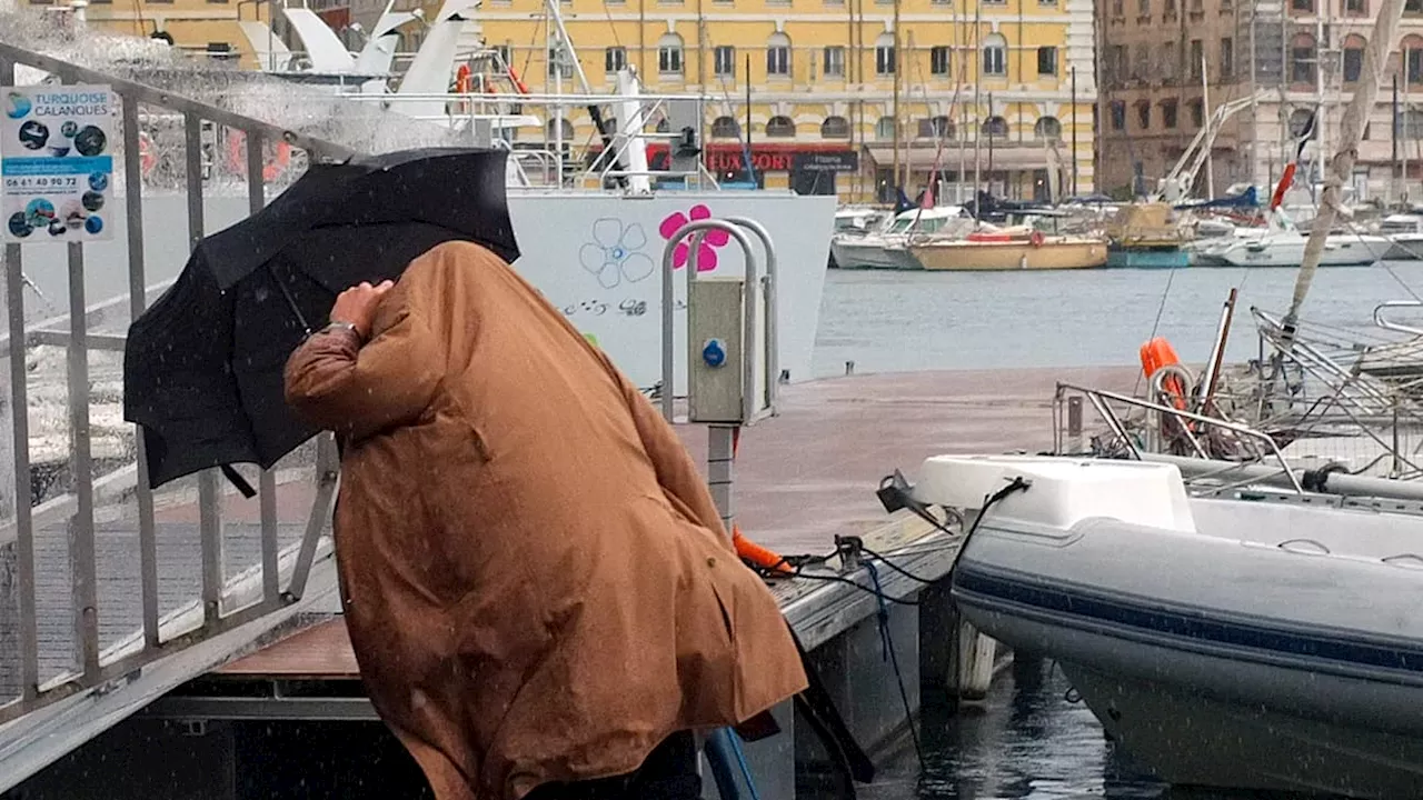 Provence-Alpes-Côte d'Azur: des pluies importantes prévues mais 'insuffisantes' face à la sécheresse