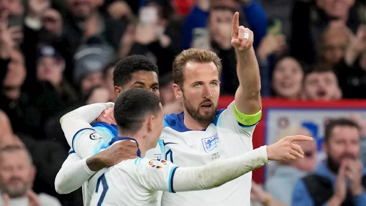 EM 2024: England qualifiziert sich mit Sieg über Italien, Bayerns Harry Kane überragt