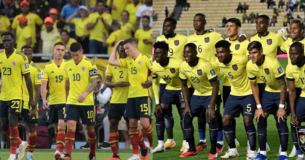 EN VIVO Ecuador vs. Colombia hoy por Eliminatorias Sudamericanas