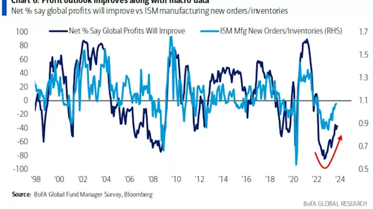 BofA Poll Shows Bearish Investors Flock to Cash, Sour on Economy