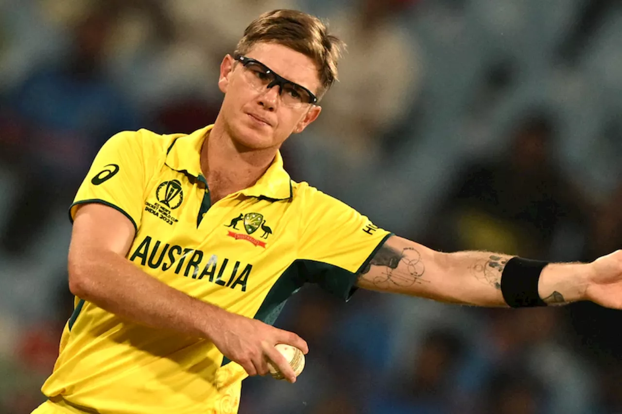 ICC World Cup 2023: Zampa confident ahead of Pakistan clash