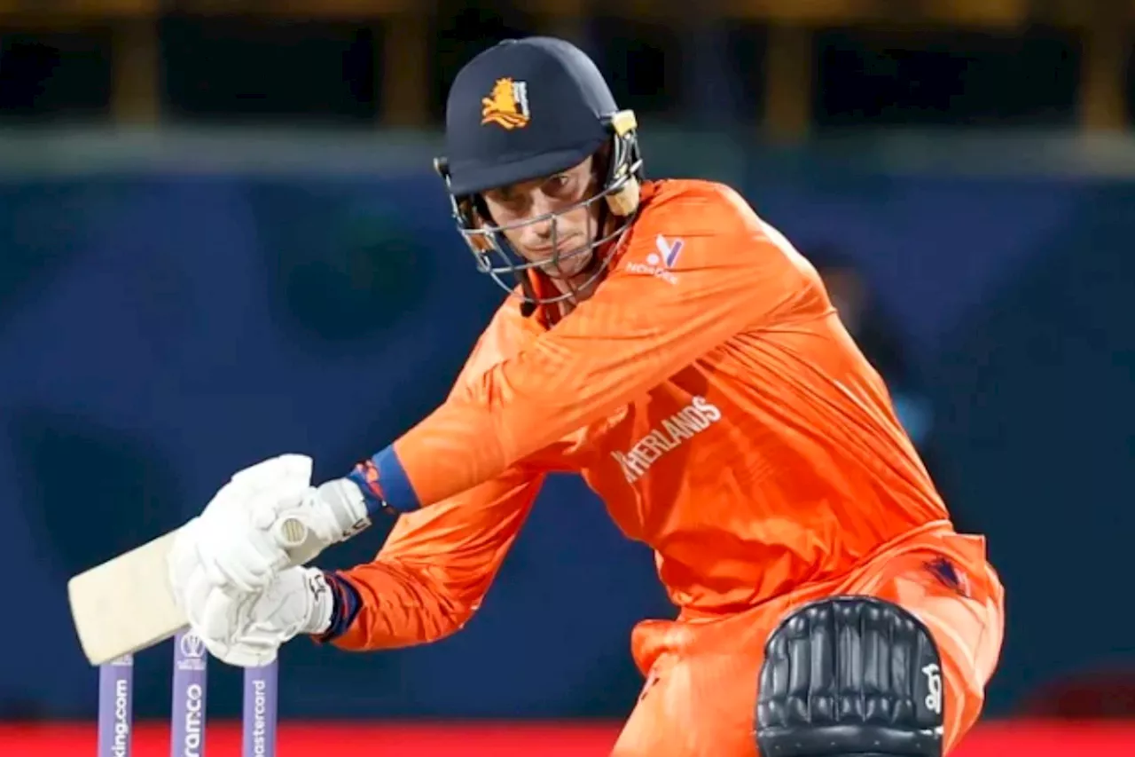 ICC World Cup 2023: Impressive knocks from Edwards help Netherlands post a target of 246 runs against Proteas