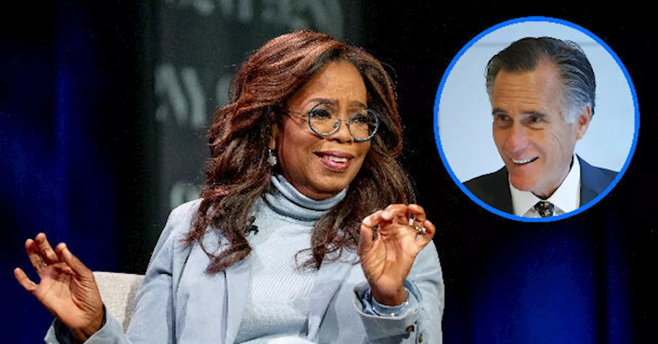 Oprah Winfrey Addresses Rumored Mitt Romney Unity Ticket to Stop Trump