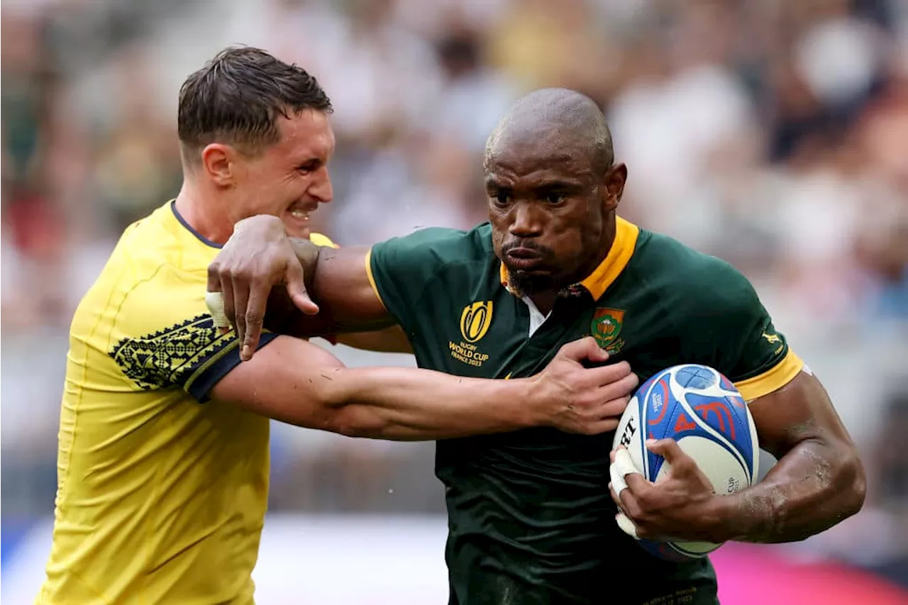 Makazole Mapimpi Recovering From Springbok vs Tonga Injury, South Africa Worried: 'Ice It Down'