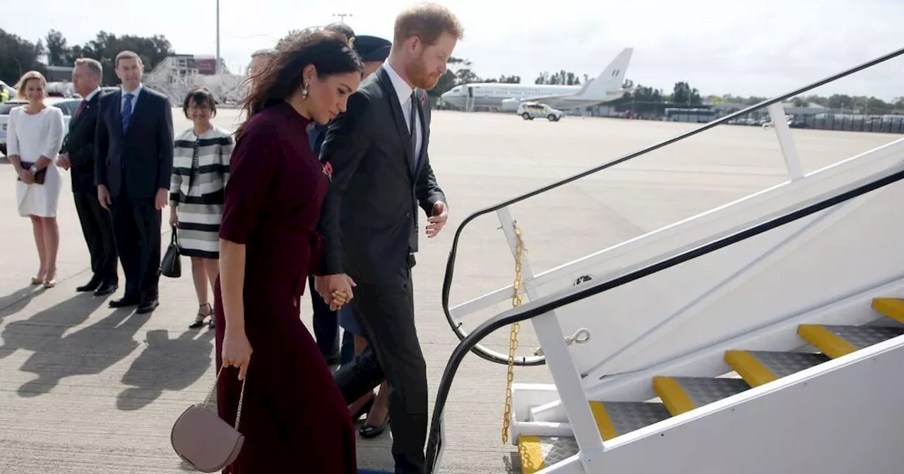 Prinz Harry & Herzogin Meghan sind wieder im Privatjet unterwegs